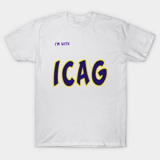 i am with ICAG T-Shirt